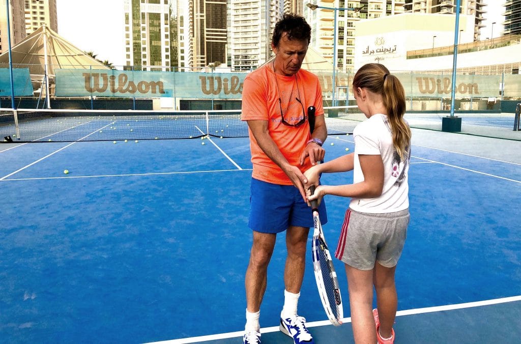 TECHNIQUES FOR FOREHAND AND BACKHAND