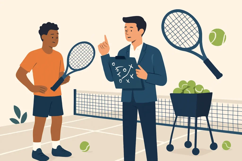 What Raises the Success Rate in Tennis Coaching?