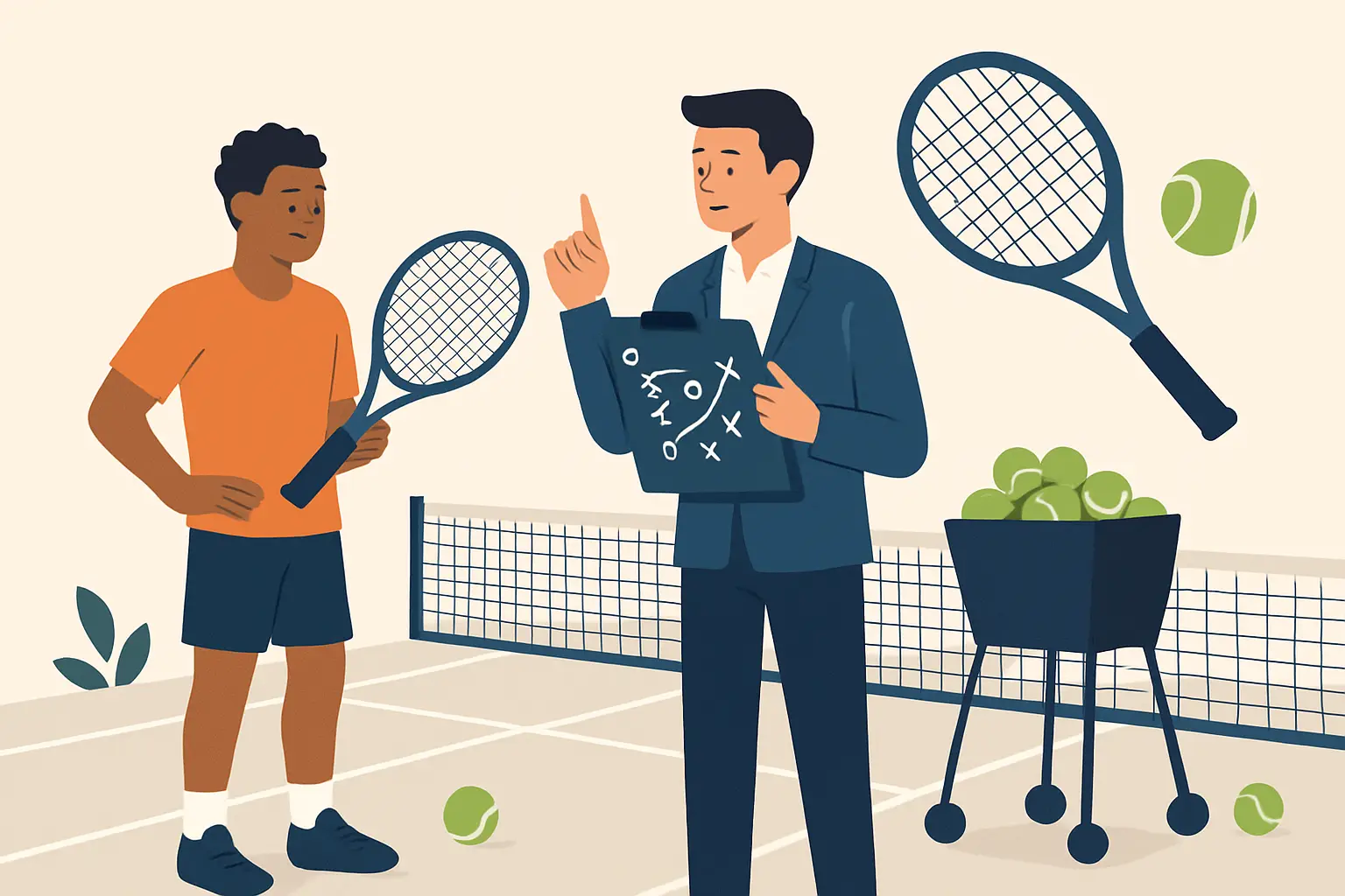 What Raises the Success Rate in Tennis Coaching?