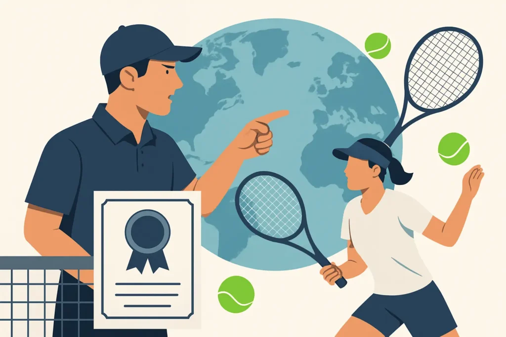 Global Tennis Coaching Certifications That Matter