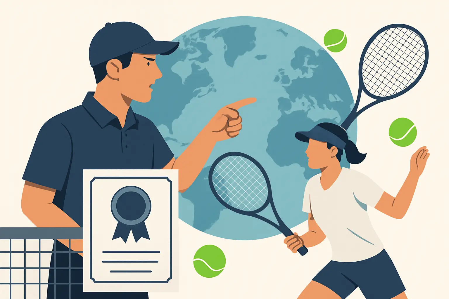 Global Tennis Coaching Certifications That Matter