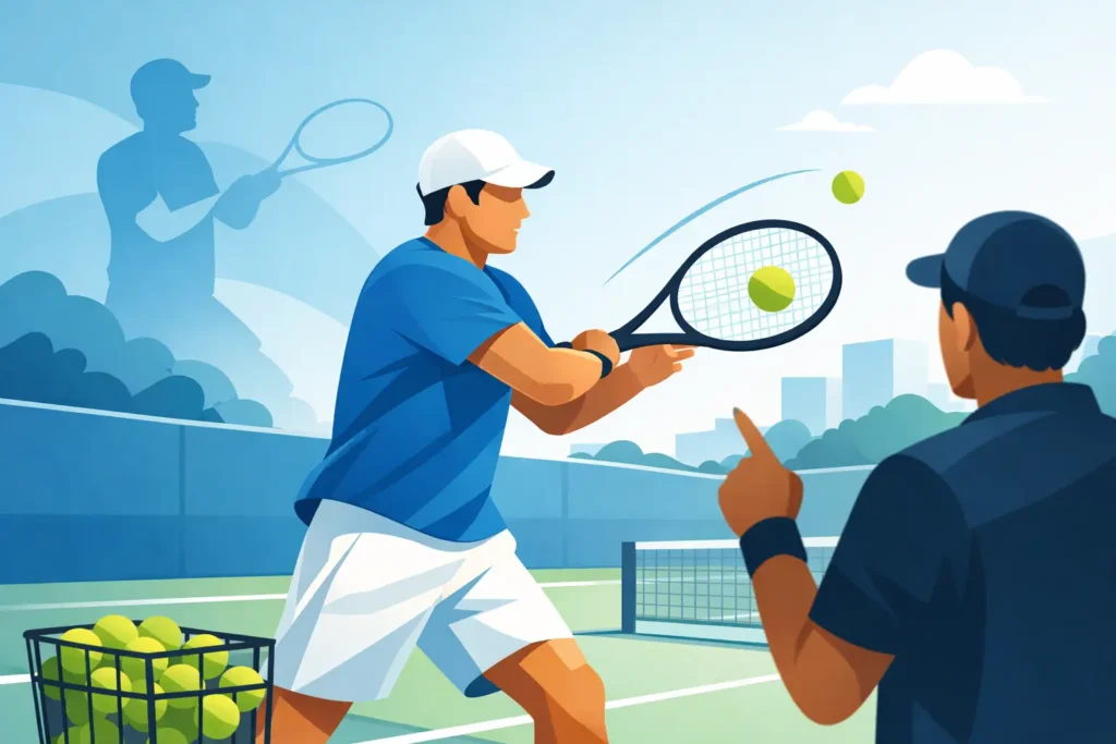 Best Tennis Forehand Fix for Adults