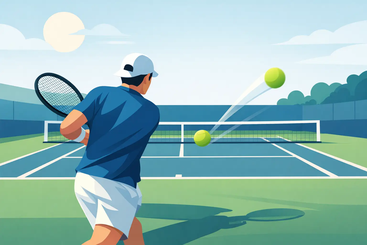 How to Hit Deeper Tennis Groundstrokes
