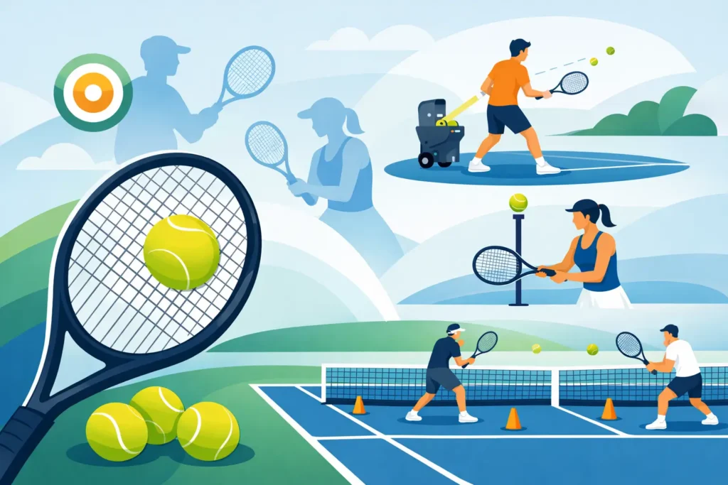 7 Best Drills for Contact Point in Tennis