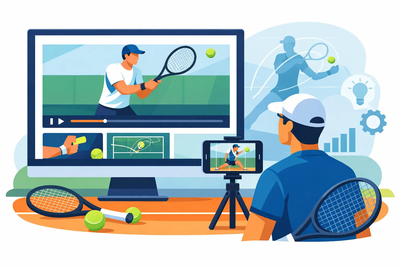 Tennis Video Coaching That Actually Fixes Strokes