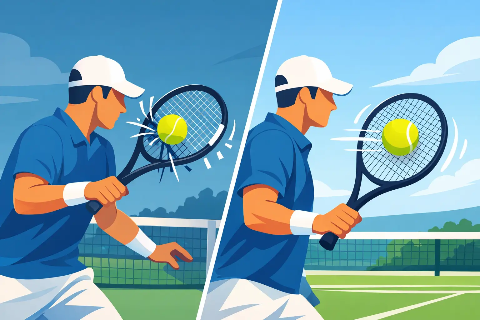 Tennis Stroke Fix for Chronic Framing