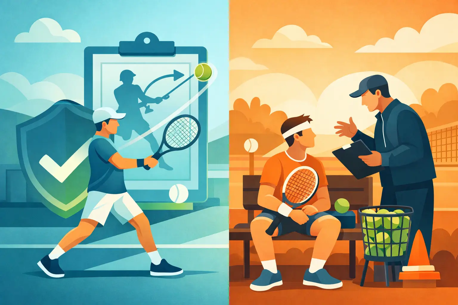 Tennis Stroke Guarantee vs Traditional Coaching